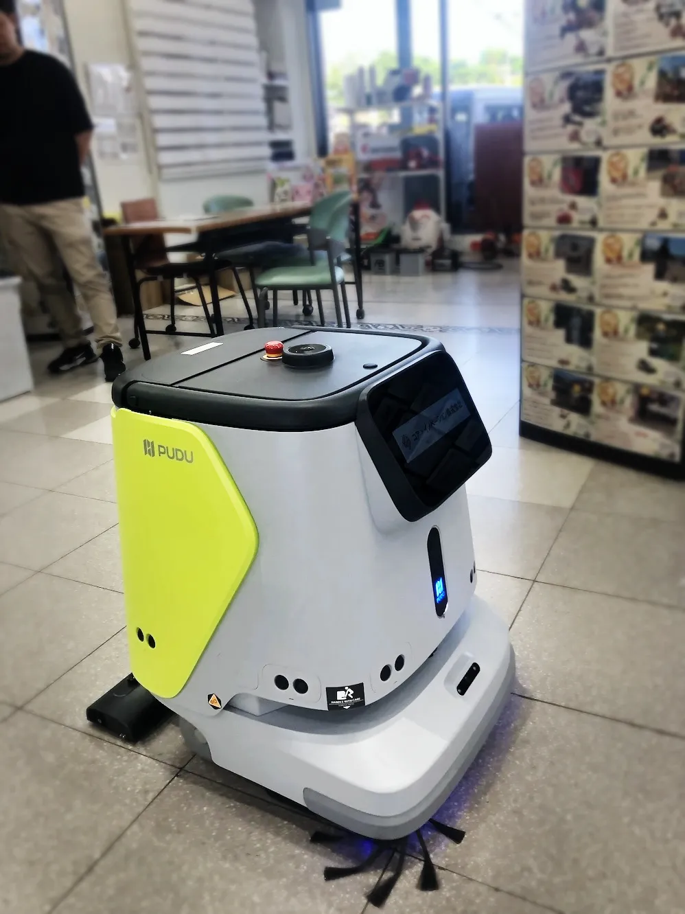 PUDU CC1 実際の導入シーン